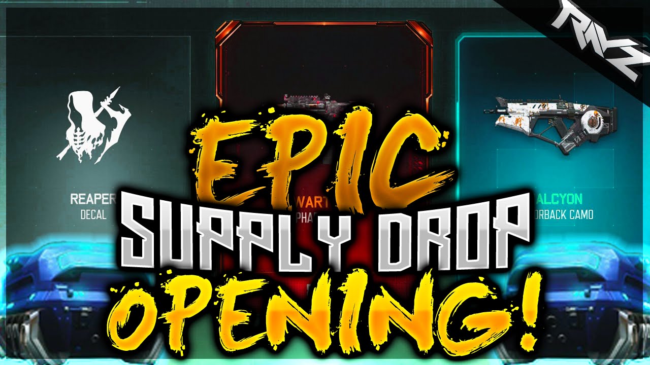 BEST DROPS EVER! EPICS & LEGENDARY! 50 CRYPTOKEYS - BLACK OPS 3 EPIC Supply Drop Opening & Showcase