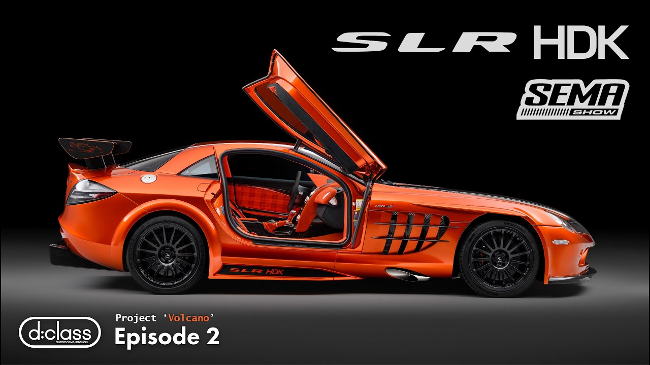 McLaren SLR HDK от d:class automotive и MSO | SEMA 2024 | Проект «Вулкан», эпизод 2