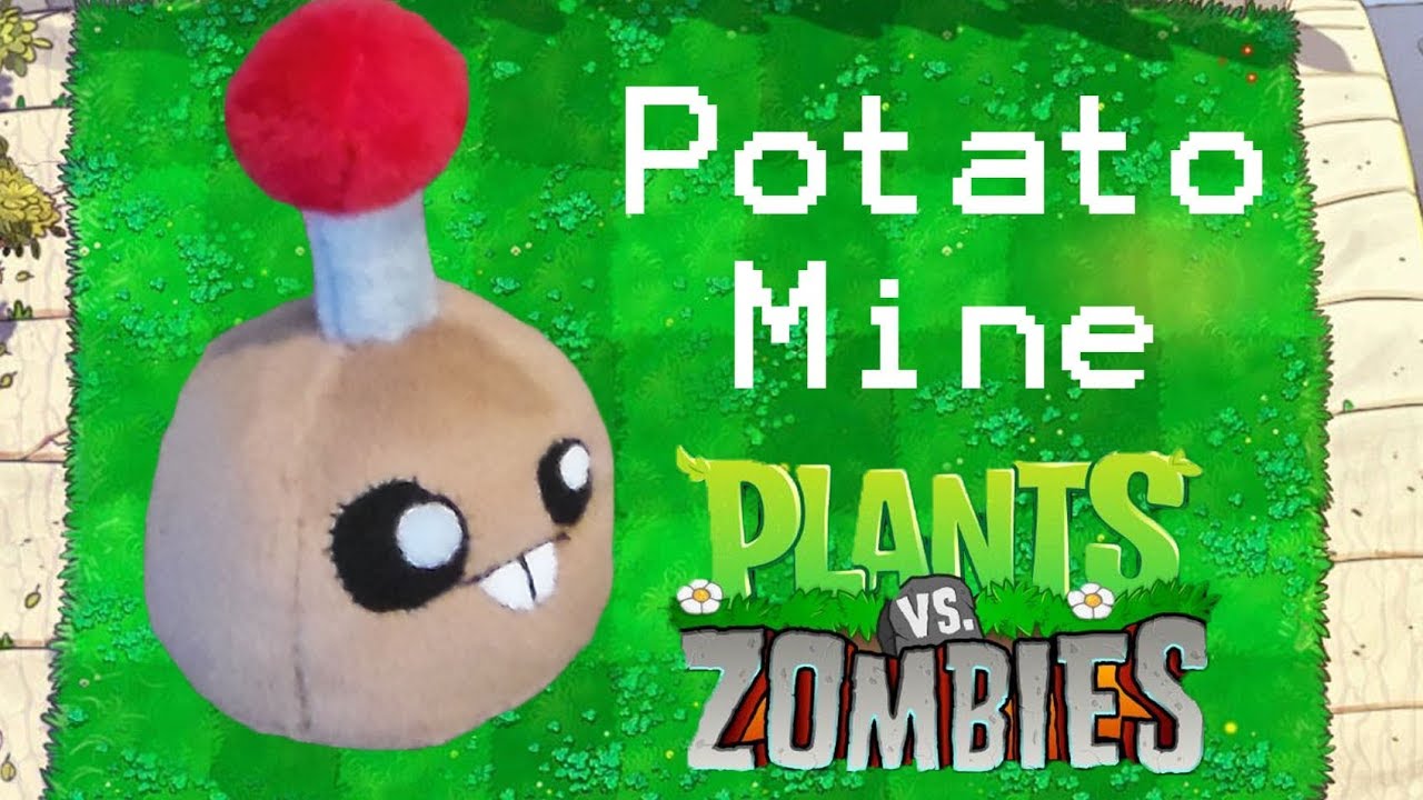 Plants vs Zombies: Potato Mine Plush Tutorial (Free Pattern)