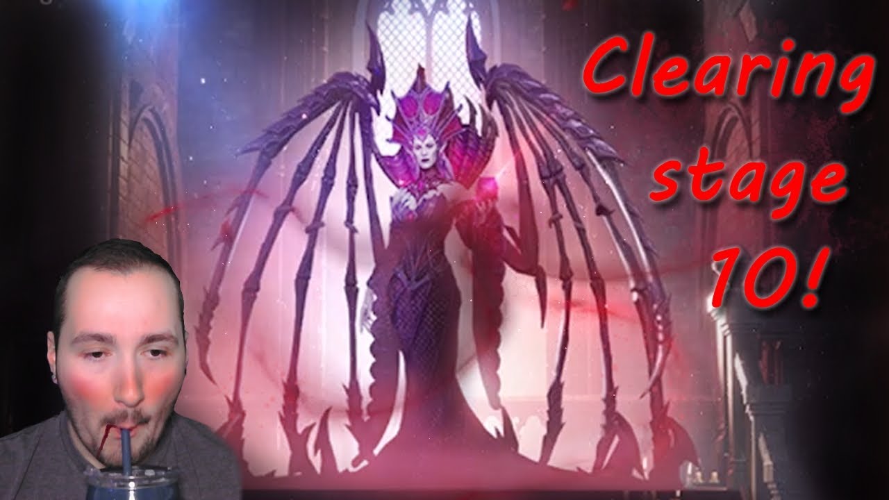 *watcher of realms* my team for stage 10 of gear dungeon 1!