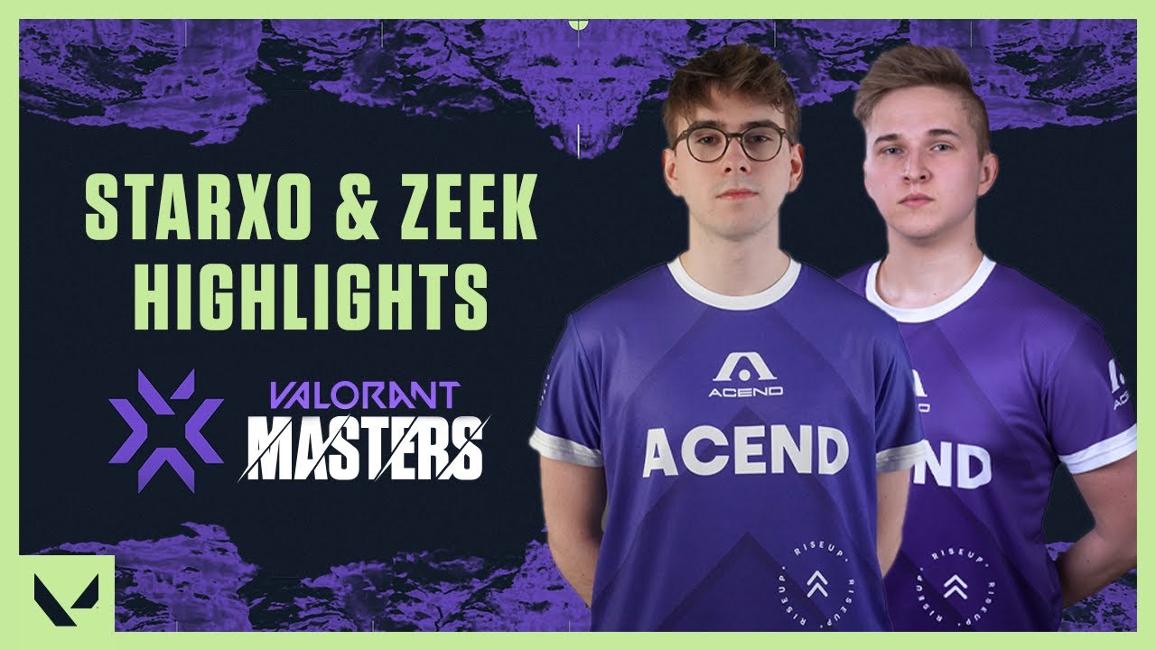STARXO & ZEEK HIGHLIGHTS - VCT MASTERS BERLIN I VALORANT Polska
