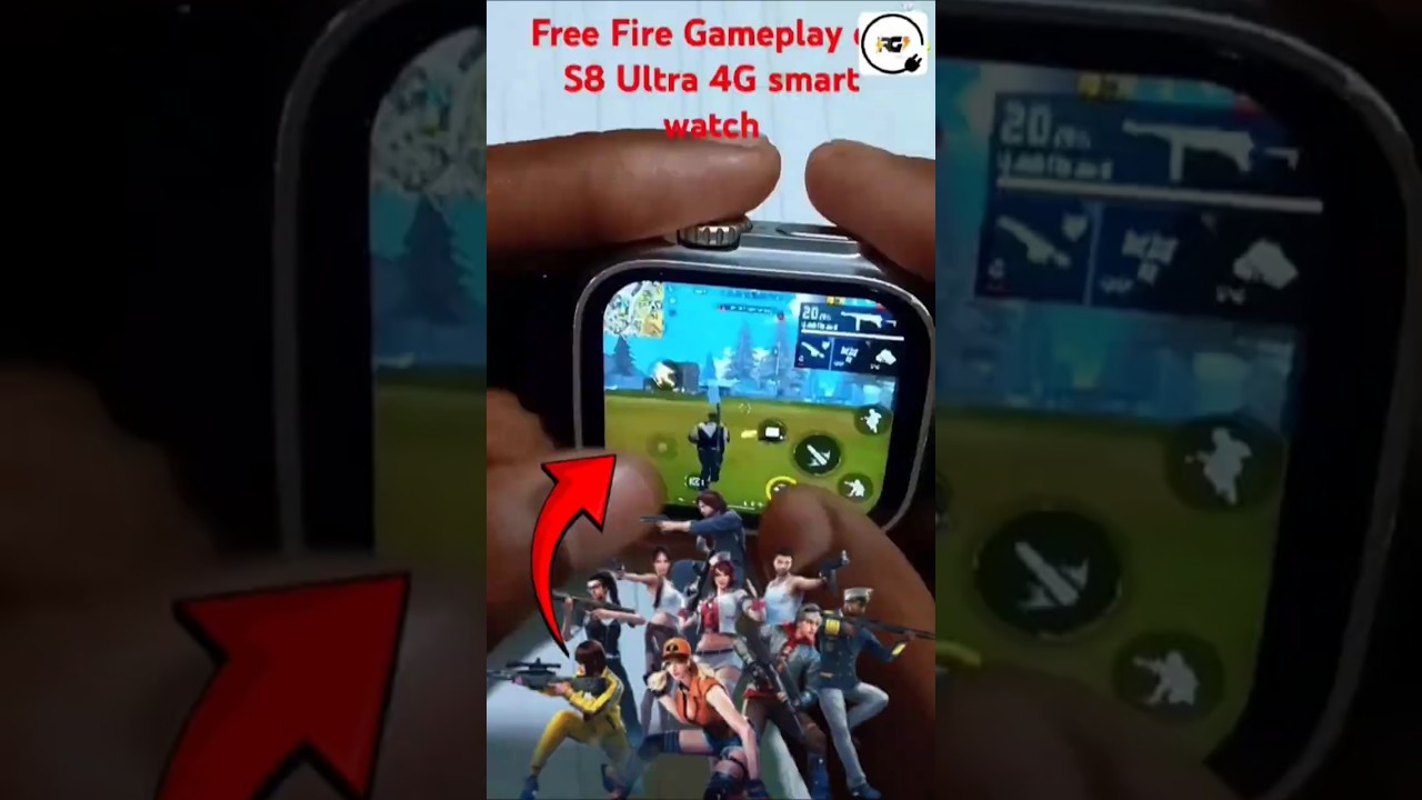 S8 Ultra Smart Watch में Free Fire कैसे चलाएं? | Step-by-Step Hindi Tutorial 2025 #freefire #games