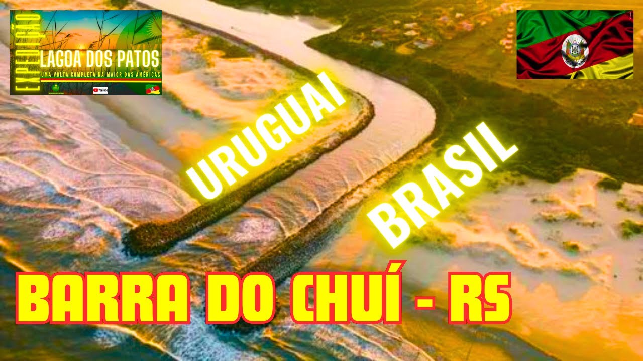 CHUÍ-RS, A ÚLTIMA CIDADE DO BRASIL! [EXPEDIÇĀO LAGOA DOS PATOS]