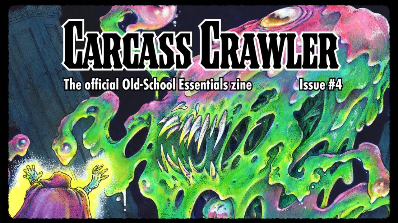 Обзор ролевой игры 183 Carcass Crawler #4 для Old-School Essentials