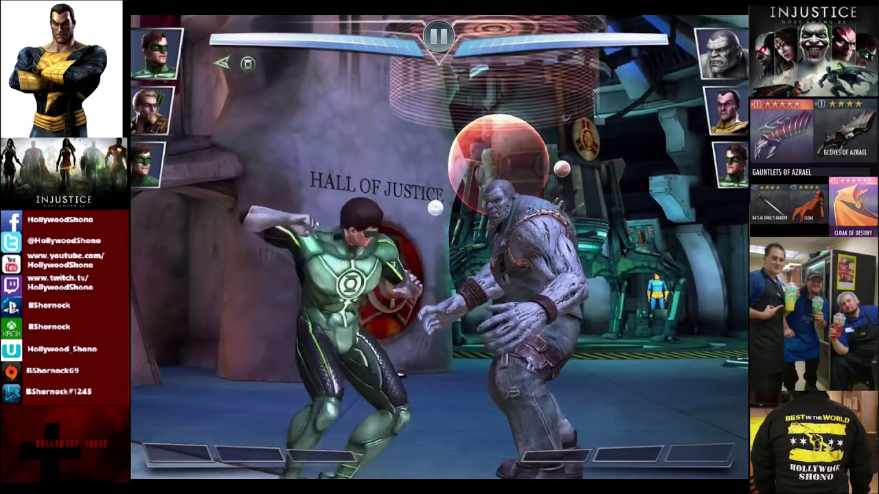 Injustice Gods Among US iOS - Apokalips Darkseid Challenge Full Standard Difficulty