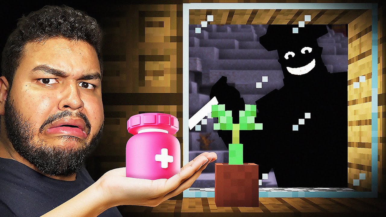 TOME SEUS REMEDIOS ANTES QUE ELE SE TORNE REAL NO MINECRAFT...