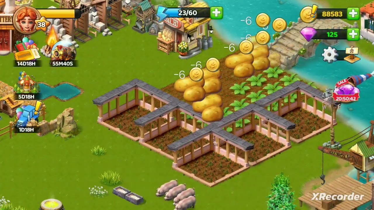 Tuscany adventure game, railway rush