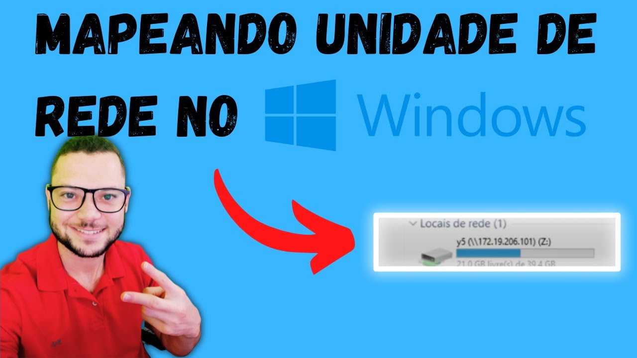 Tutorial 05 | Método mais Fácil para Compartilhar e Mapear unidade de rede no Windows