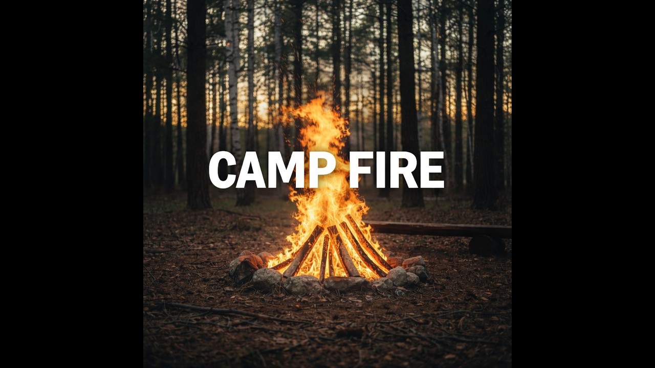 따뜻한 모닥불 ASMR | 숲속의 고요한 불멍 9시간 | Cozy Campfire in the Woods (9 Hours, No Music)