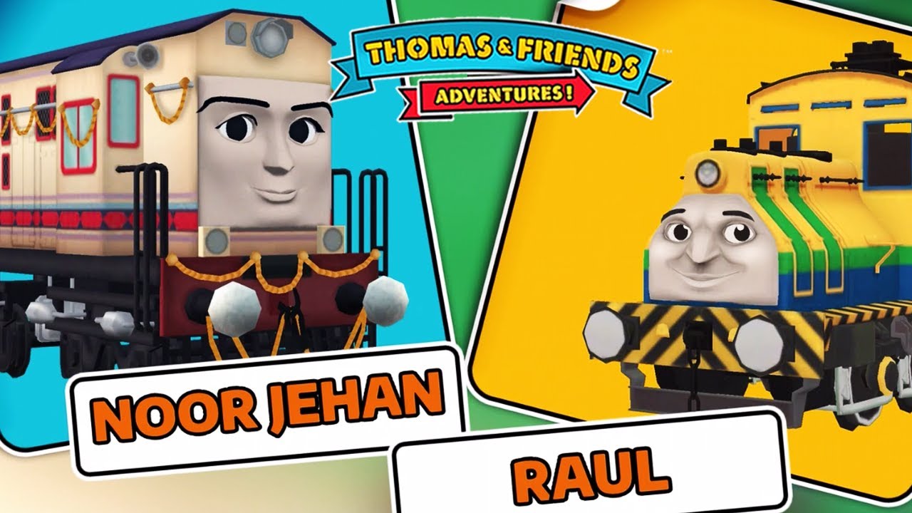 Thomas & Friends: Adventures! - NOOR JEHAN ENGINE FROM INDIA VS RAUL FROM BRAZIL