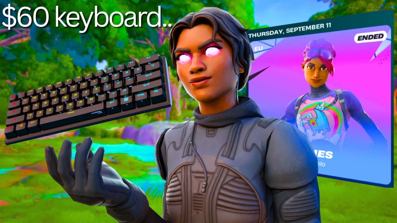 How I WON Solo Cash Cup With a $60 Keyboard...