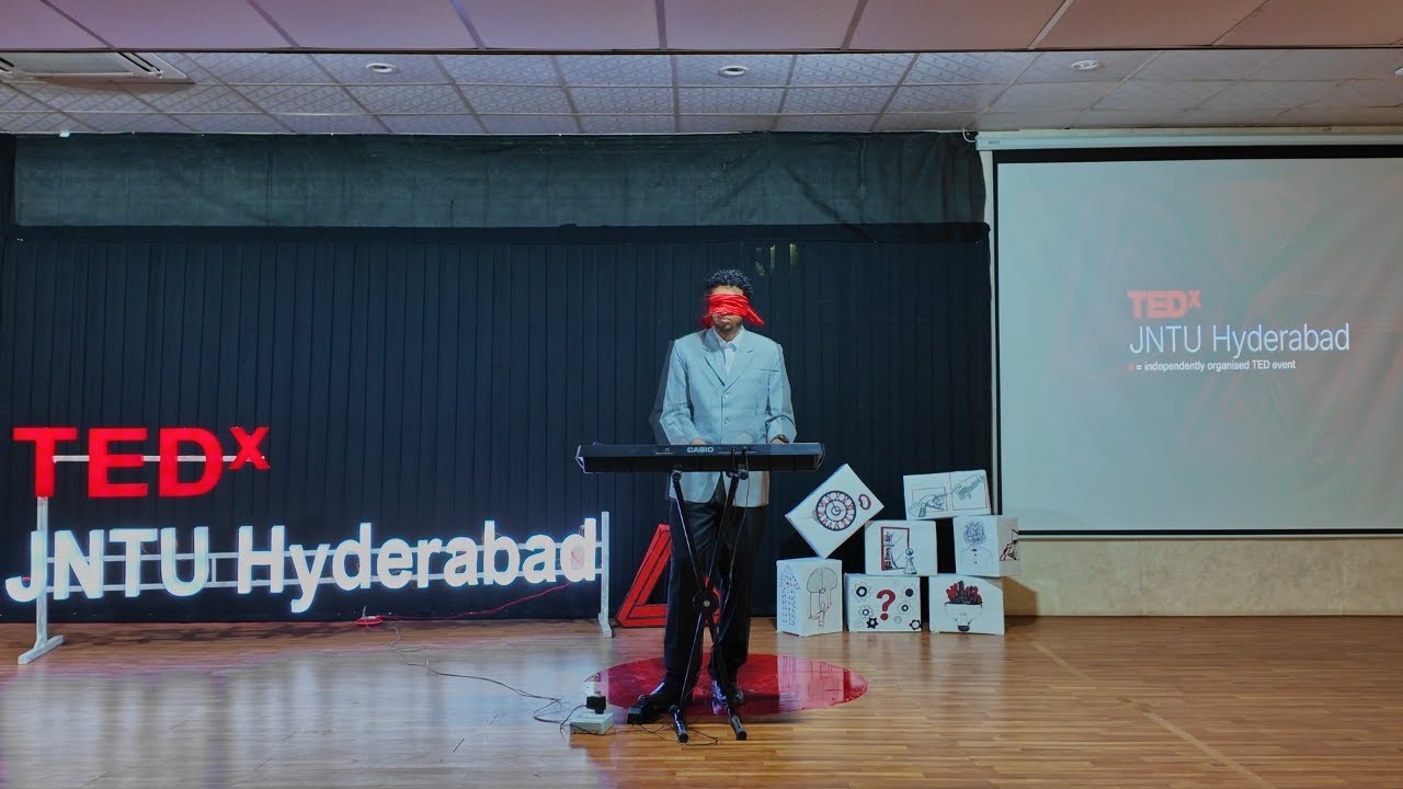 Pirates of the Caribbean Medley | Blindfolded Piano | Mr. Abhinav Prabhakar | TEDxJNTU Hyderabad