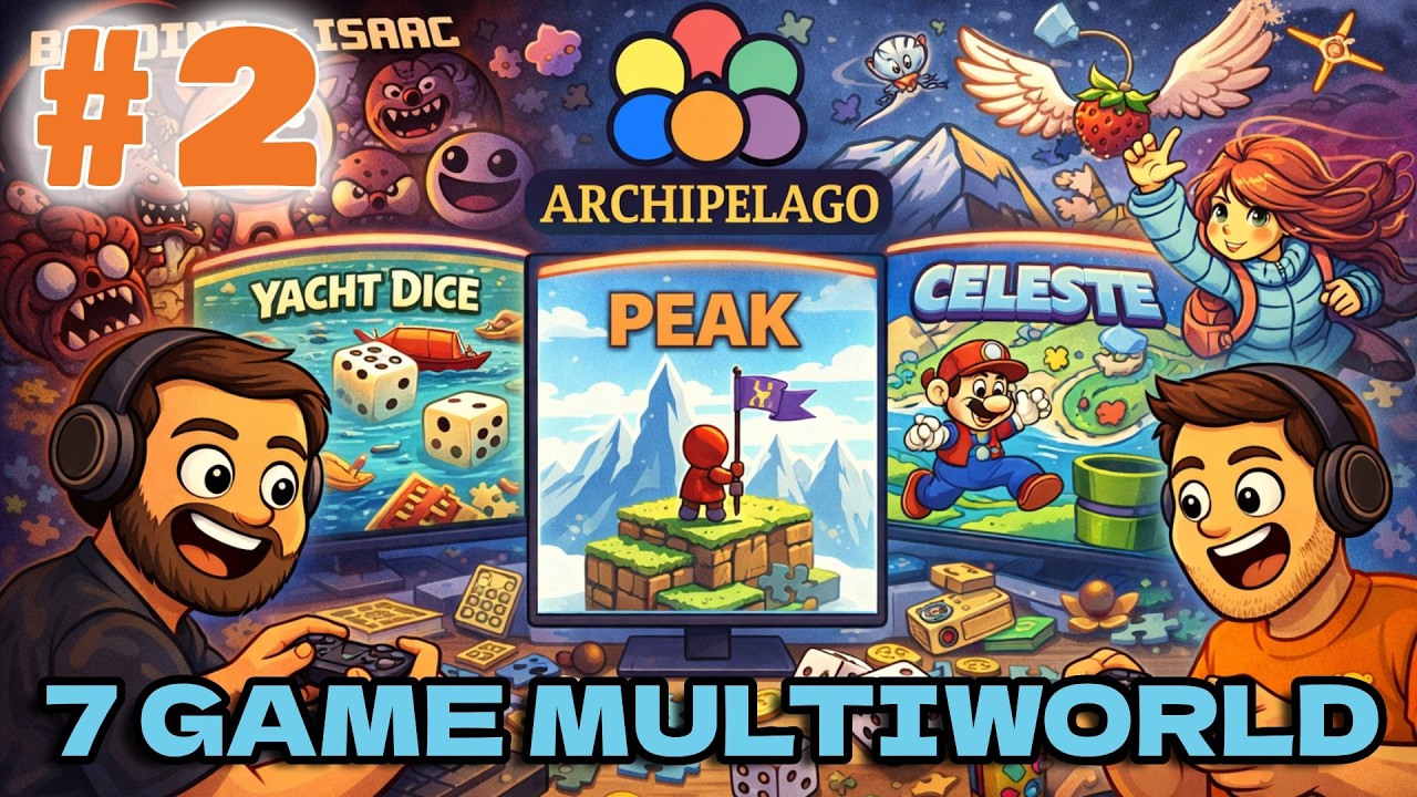 Can We Survive a 7-Game Archipelago? (PEAK & Celeste Randomizers) with @jay012345678912