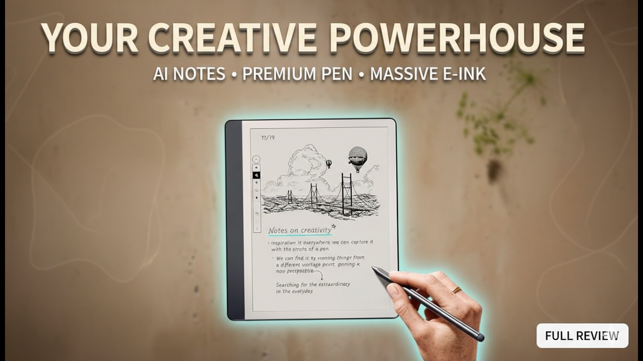 Kindle Scribe 64GB Review – AI Notes, Premium Pen & Massive E-Ink Display