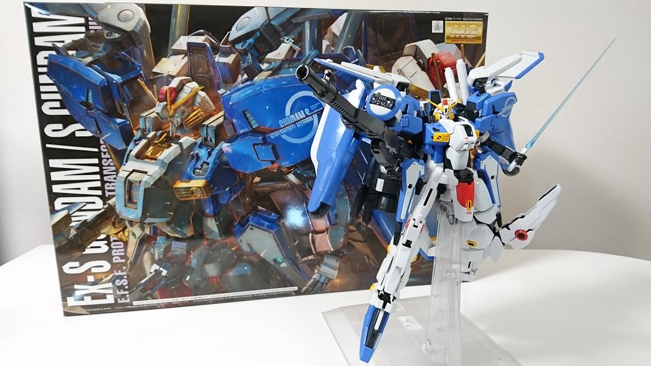 【ガンダム・センチネル】MG Ex-Sガンダムのリニューアル版！ガンプラ MG 1/100 Ex-Sガンダム / Sガンダム レビュー【平成最後のMG】