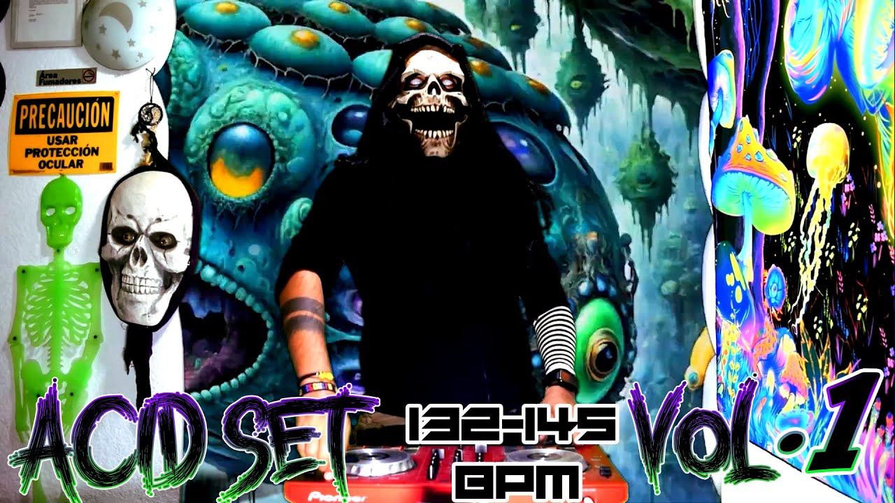Leonardo Lira  - Acid set Vol. 1  (( Techno, Psytrance & Hard )) 132  - 145 BPM