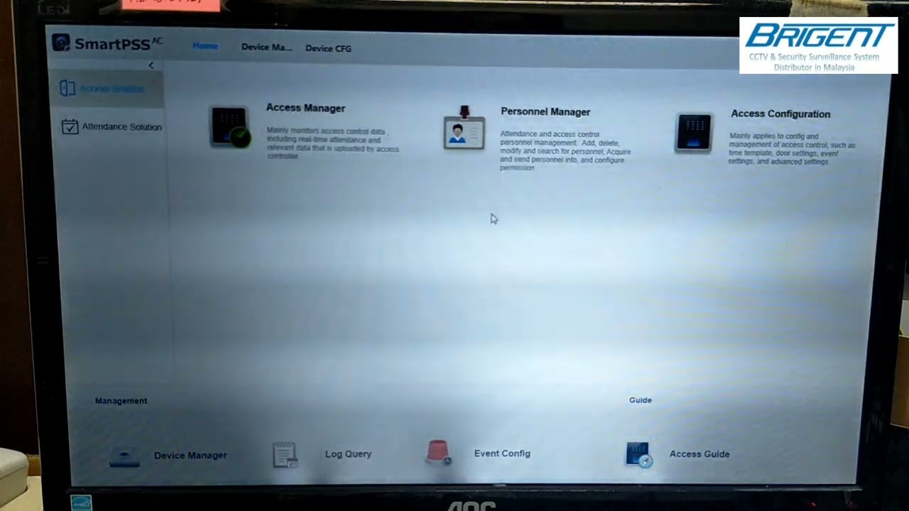 DAHUA - CONNECTION OF CONTROLLER WITH READER / WIEGAND AND SETTING OPEN DOOR / USER