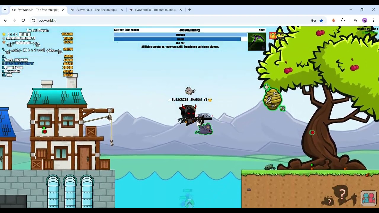 Fight and kill bosses with friends finally is trade exp // EvoWorld.io
