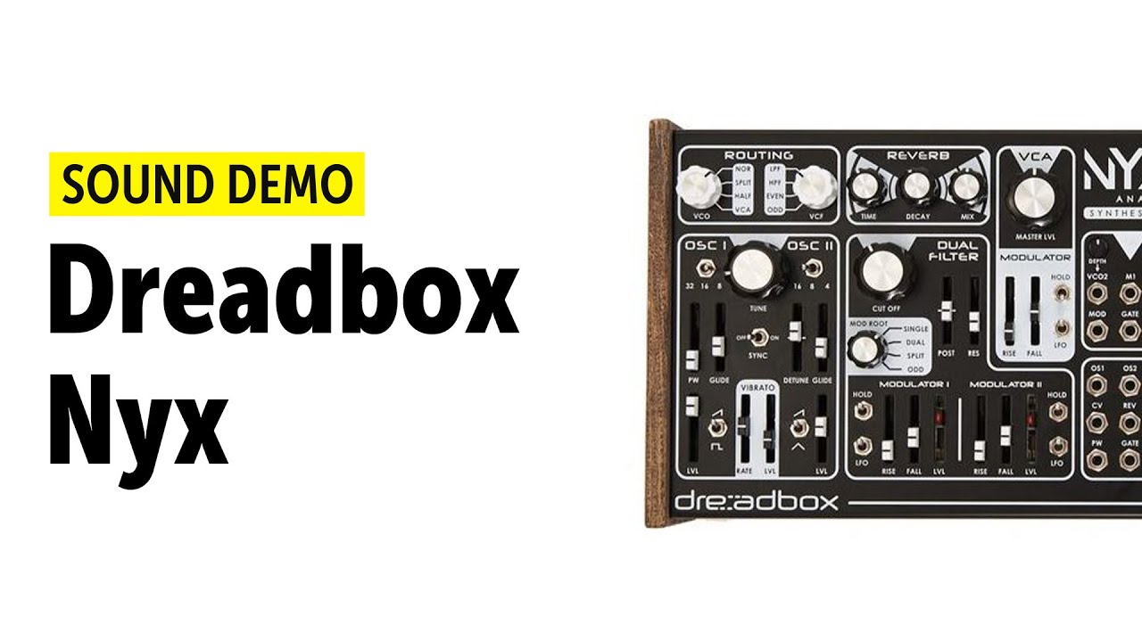Polyend Dreadbox Medusa Sound Demo (no talking)