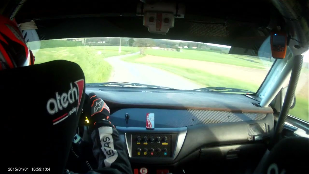 Rallye coeur des bastides 2024  Es 1  Alary christophe / Briand agathe  14 eme temps scratch
