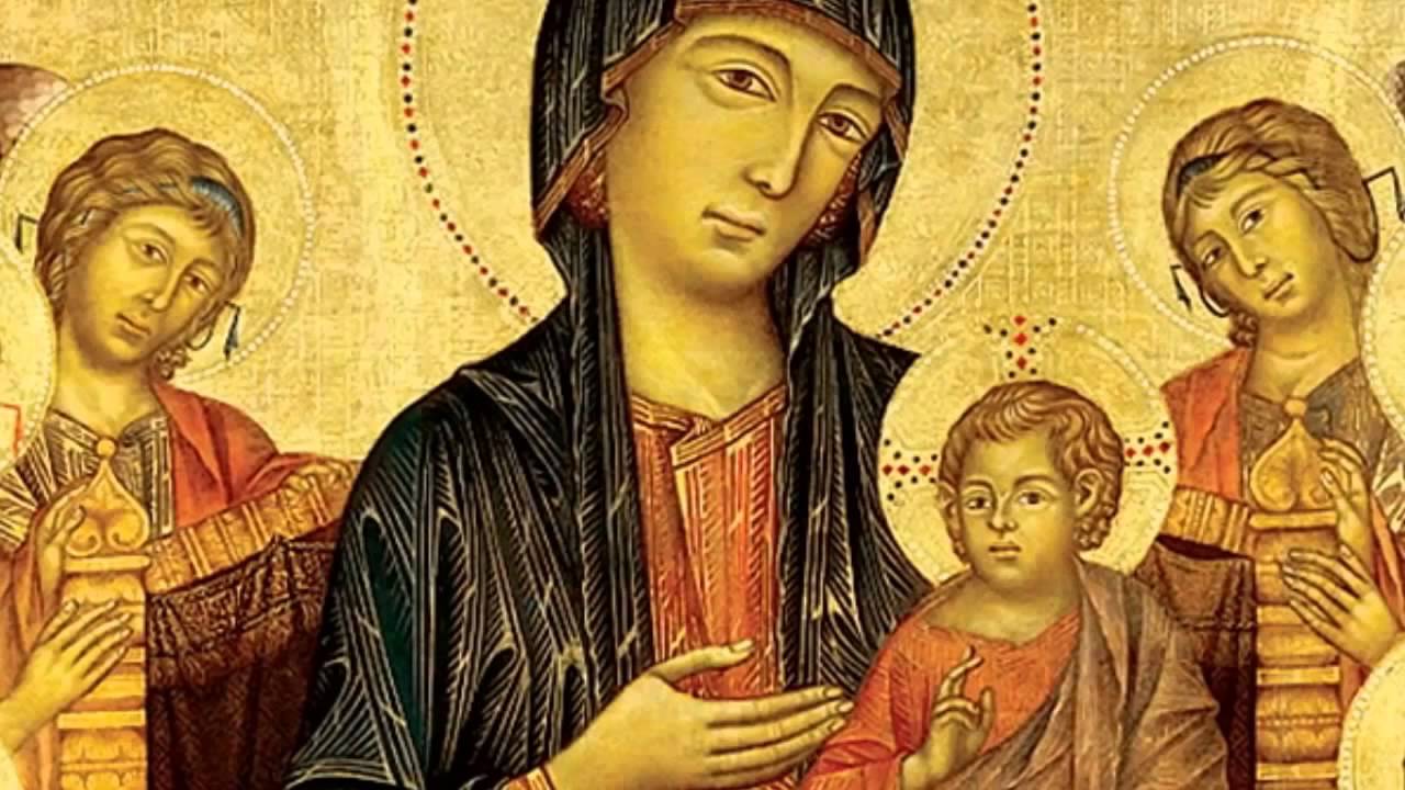 Чимабуэ, Мадонна на троне