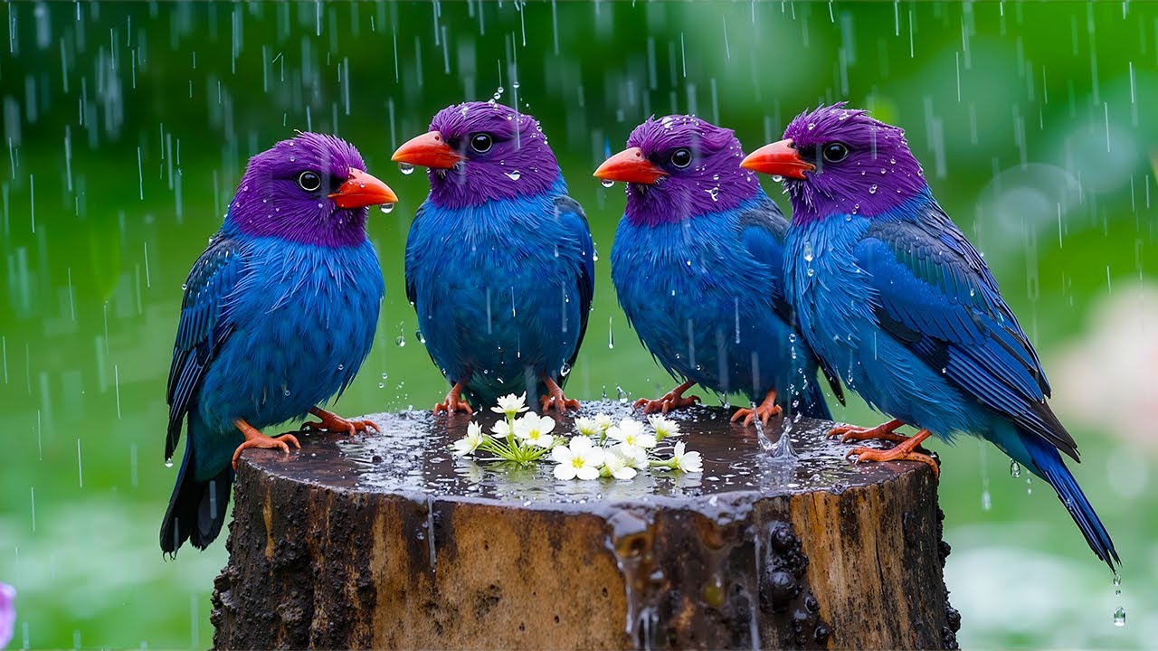 Stop Anxiety and Relax Your Mind with Rain & Birdsong Ambience
