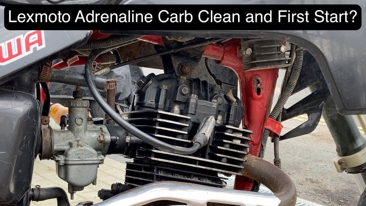 Lexmoto Adrenaline Project: Cleaning the carb and then failing to start