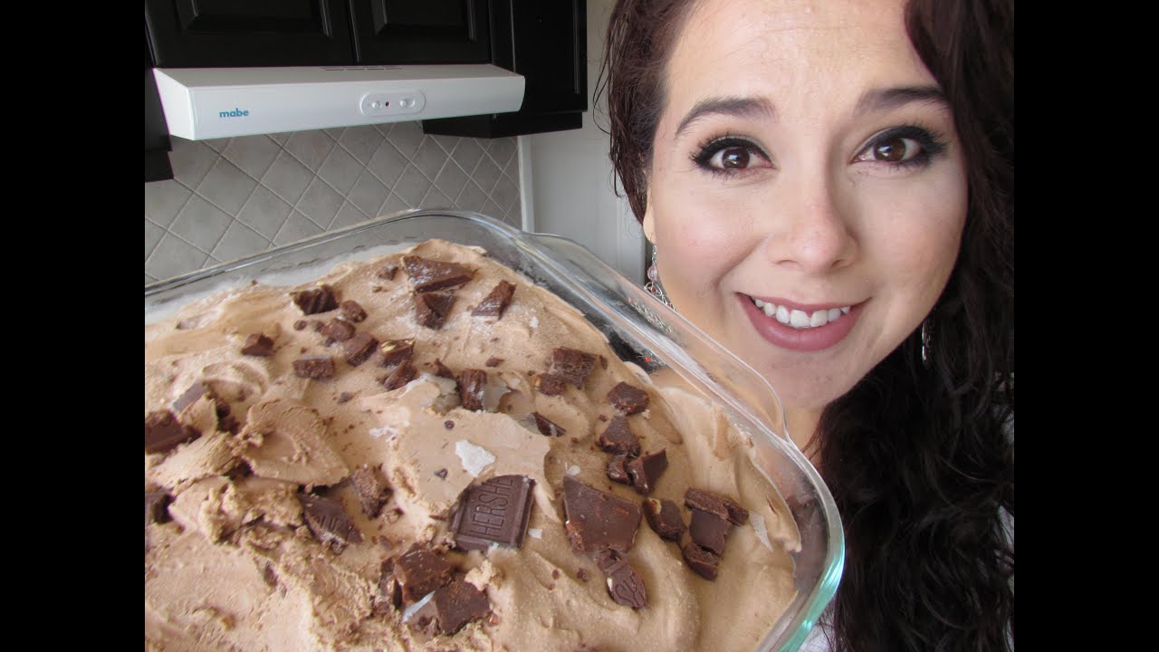 Helado de chocolate casero sin máquina/Marisolpink