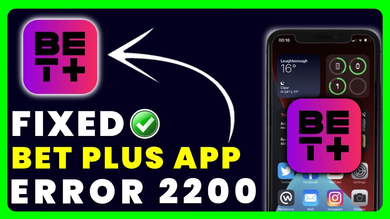 Bet Plus Error Code 2200: How to Fix Bet Plus Error Code 2200