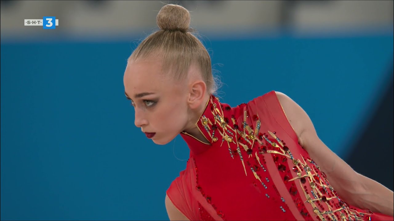 Viktoriia Onopriienko - Ribbon Qualifications - Tokyo 2020 Olympic Games (HD)