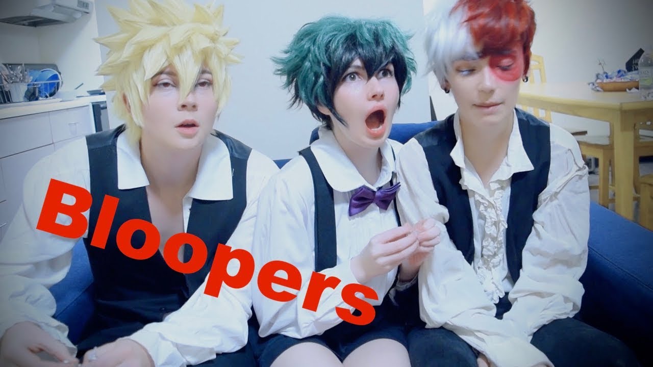 BNHA Murder Mystery Bloopers (My Hero Academia Cosplay)