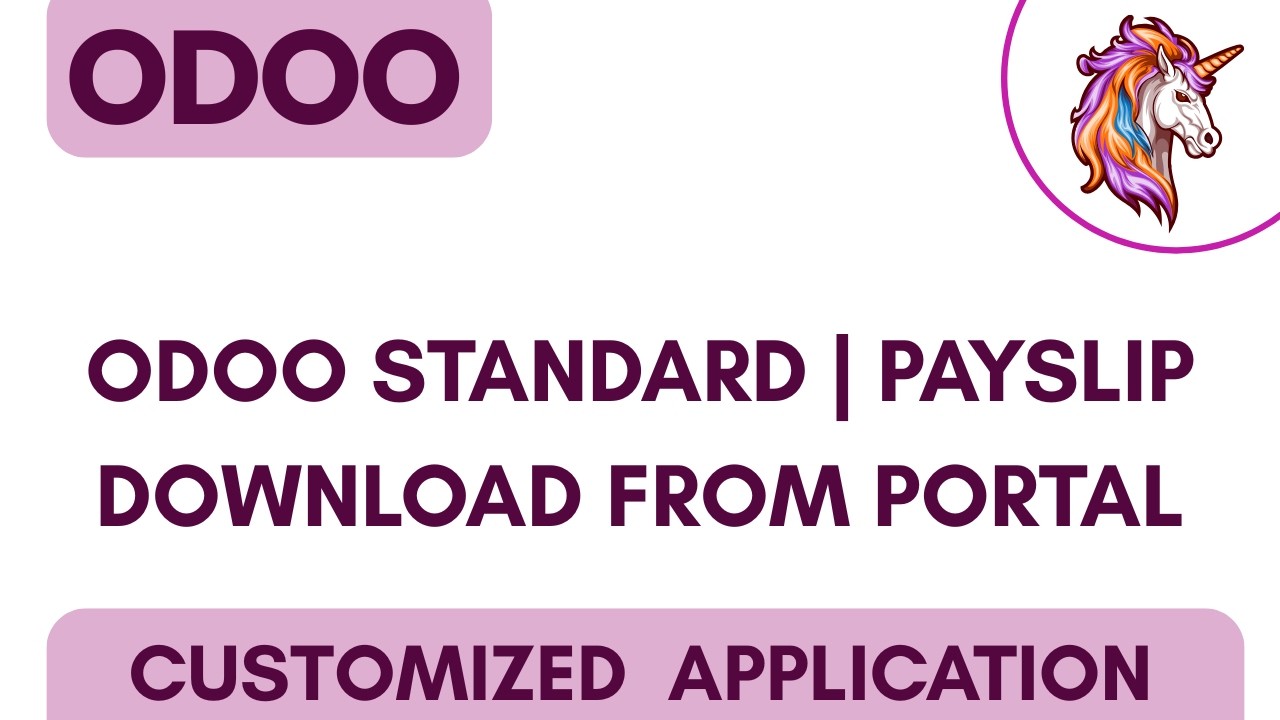 Odoo | Payslip Download from Portal