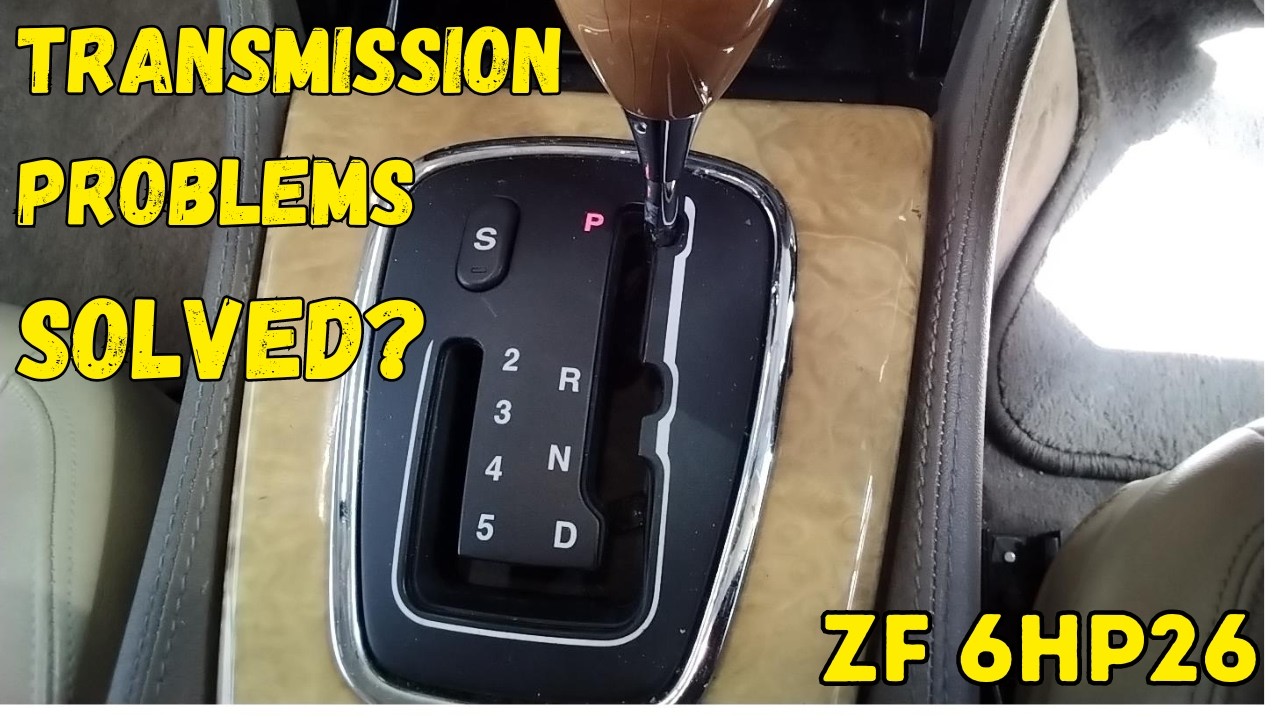 BETTER GEAR CHANGES - Jaguar transmission oil and filter change - ZF 6HP26 gearbox