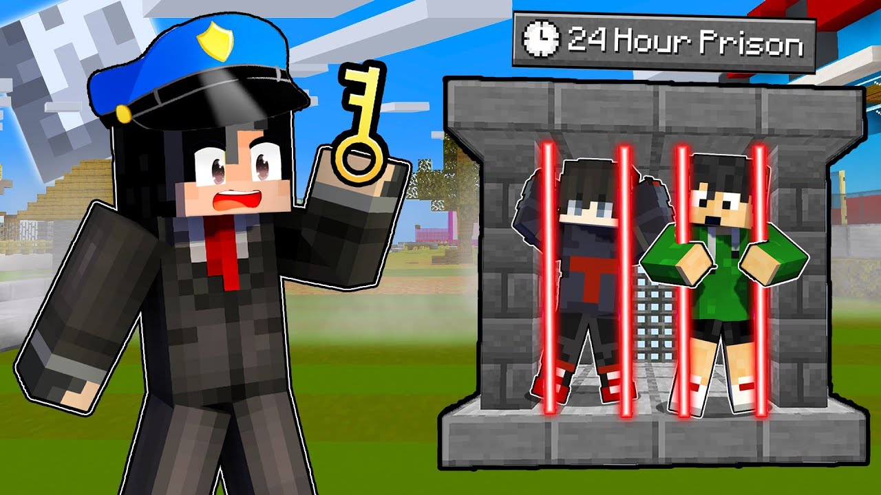 I TRAPPED my Friends in a 24 HOUR PRISON in Minecraft! (Tagalog)