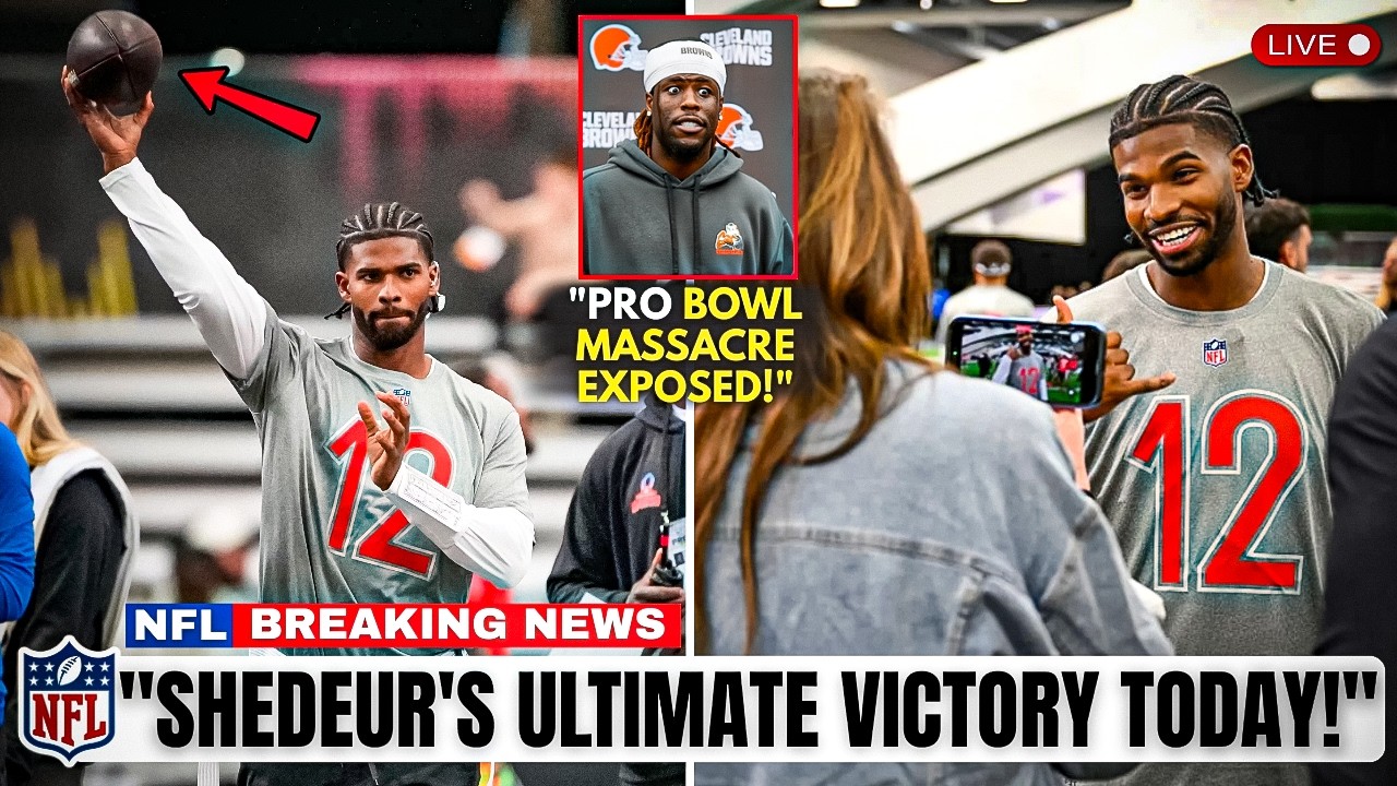 Срочная новость: Шедур Сандерс побил исторические рекорды NFL Pro Bowl, используя элитных принима...