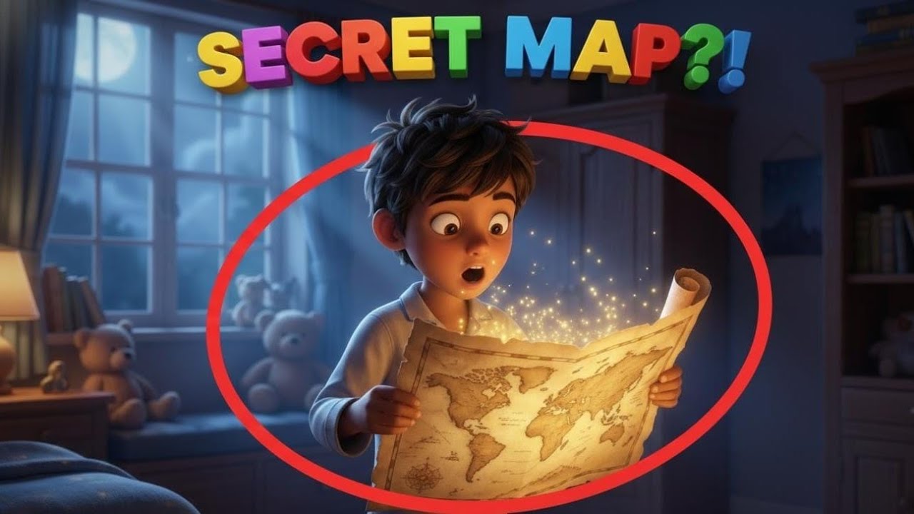 The Magical Map That Changed Everything! 🌟 | Kids Adventure Story