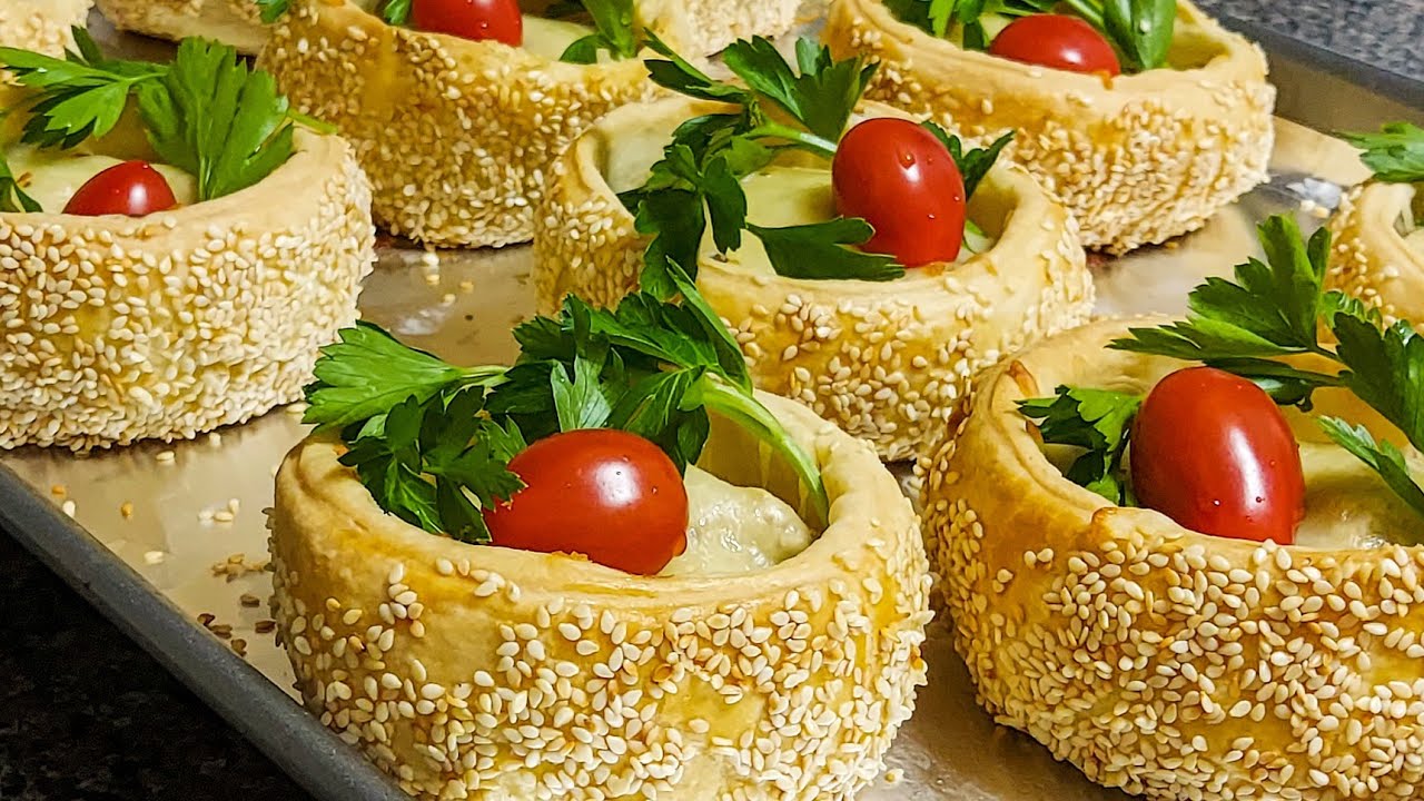Жульен с грибами в корзиночках! Французская кухня / Саватчали жульен тайёрлаш! Julienne