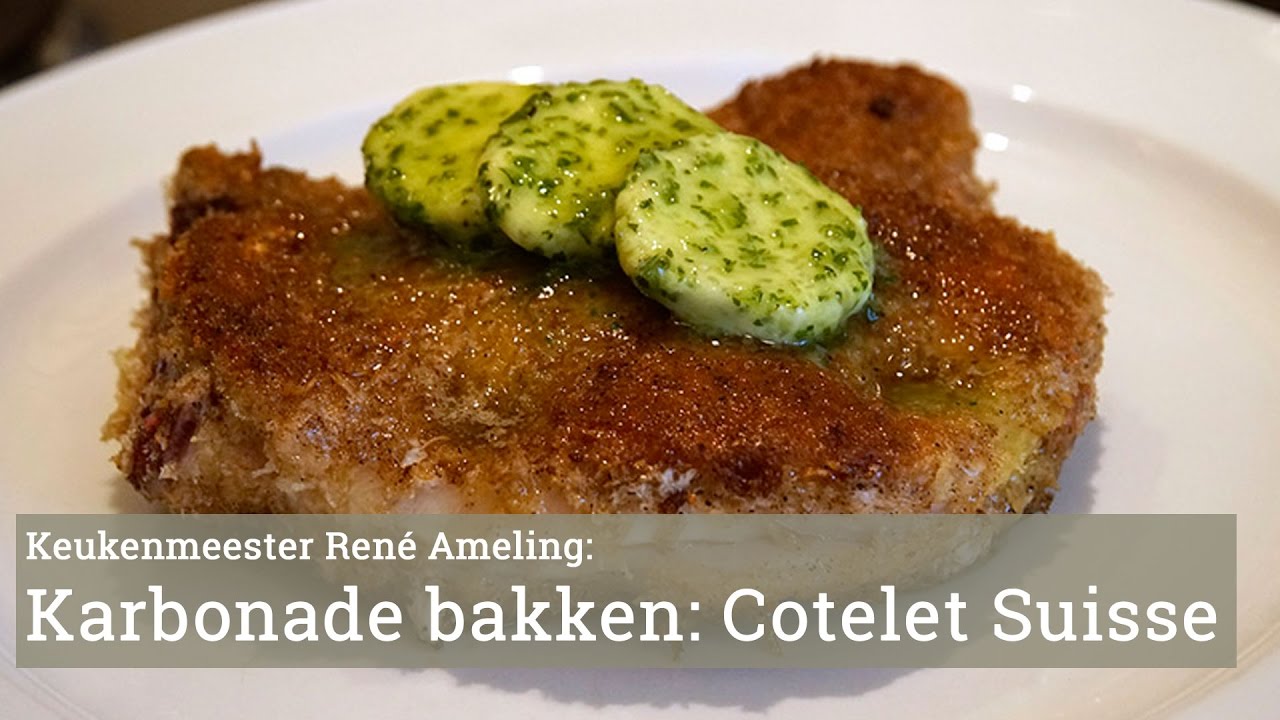 Cotelet Suisse maken en bakken