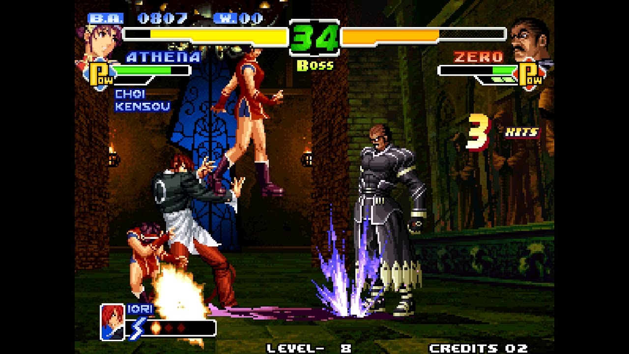 The King of Fighters 2000 (ARC) RANDOM TEAM [4k] [TAS]