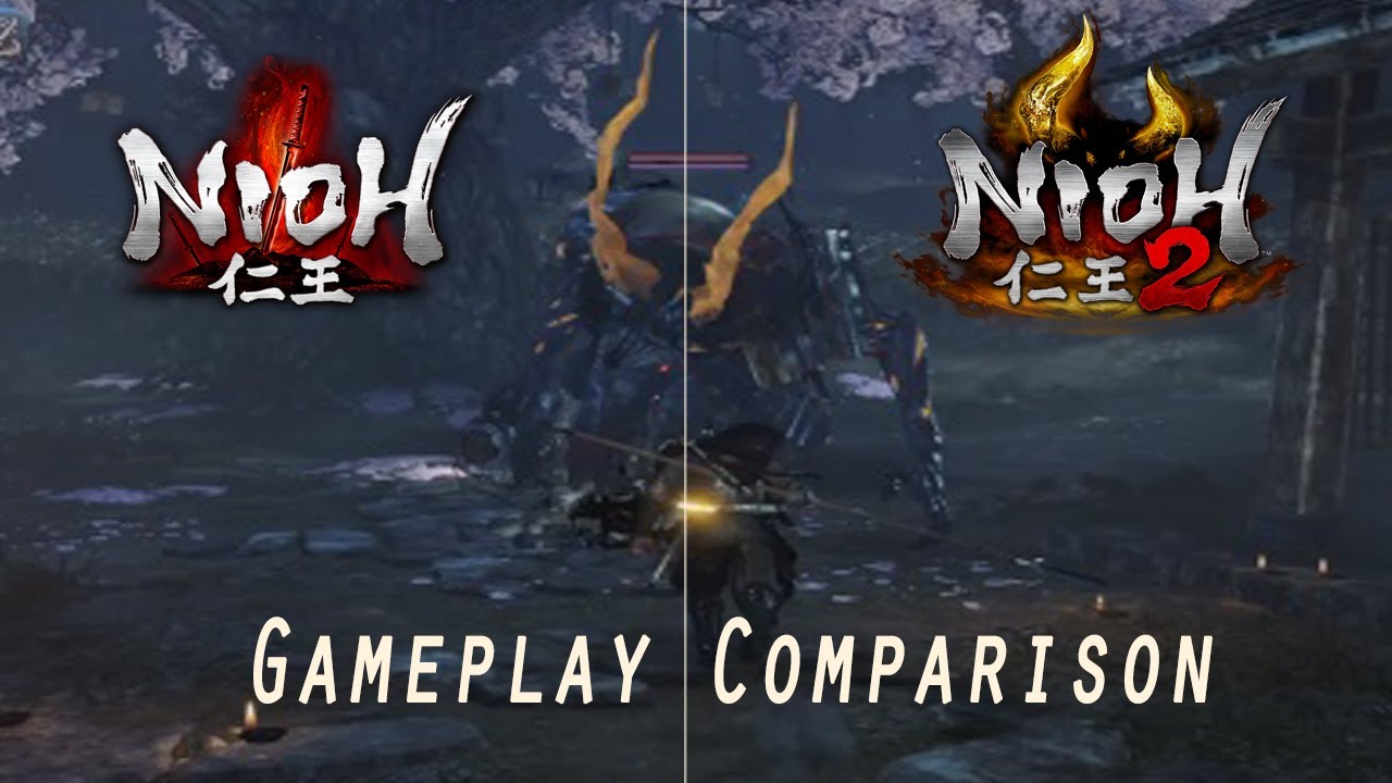 Nioh vs Nioh 2 Gameplay Style Comparison