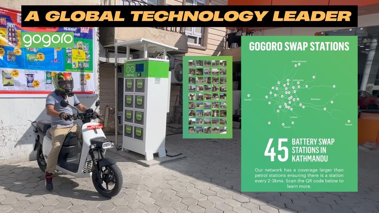 Gogoro _ Swap Station _ Electric Scooter #innovation