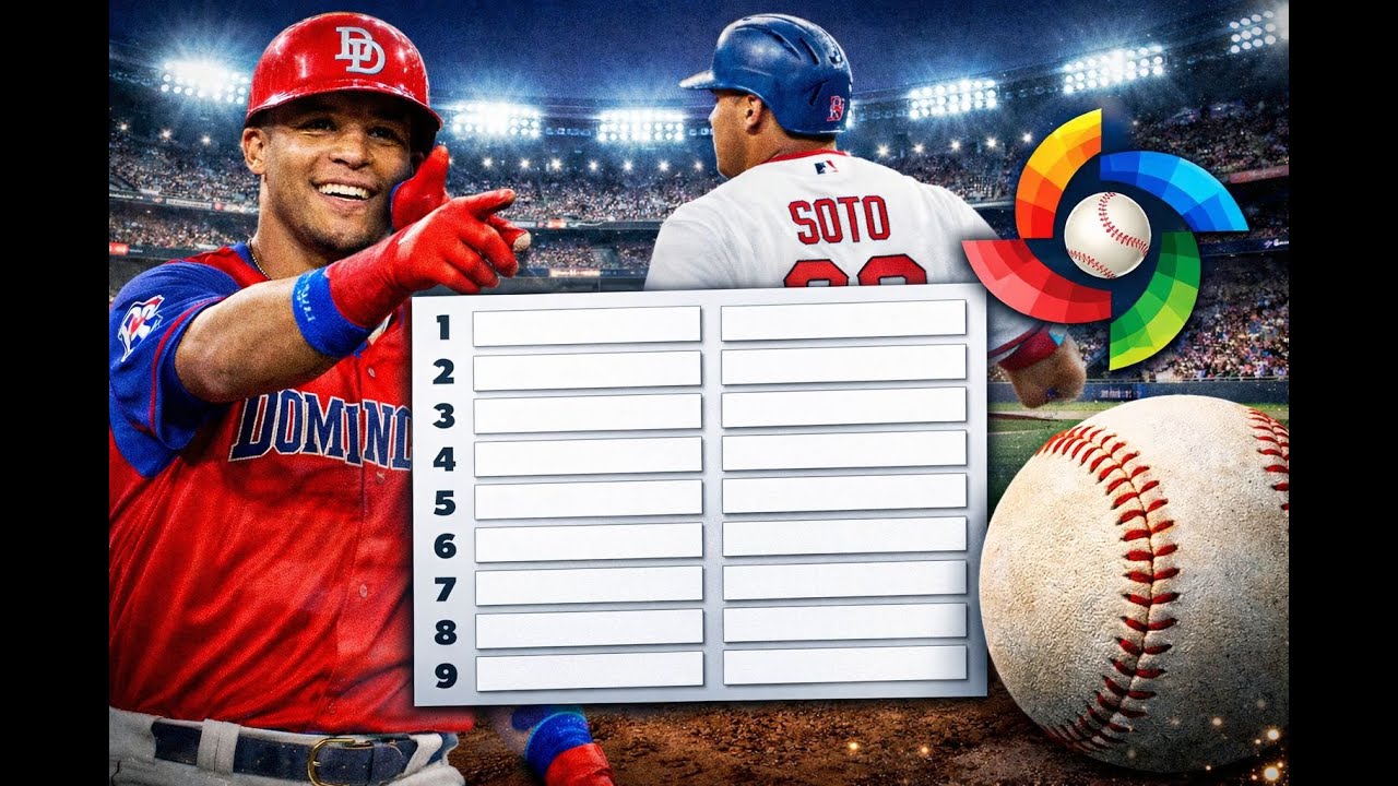 ¿Cuál es tu alineación ideal del equipo dominicano para el Clásico Mundial de Béisbol?