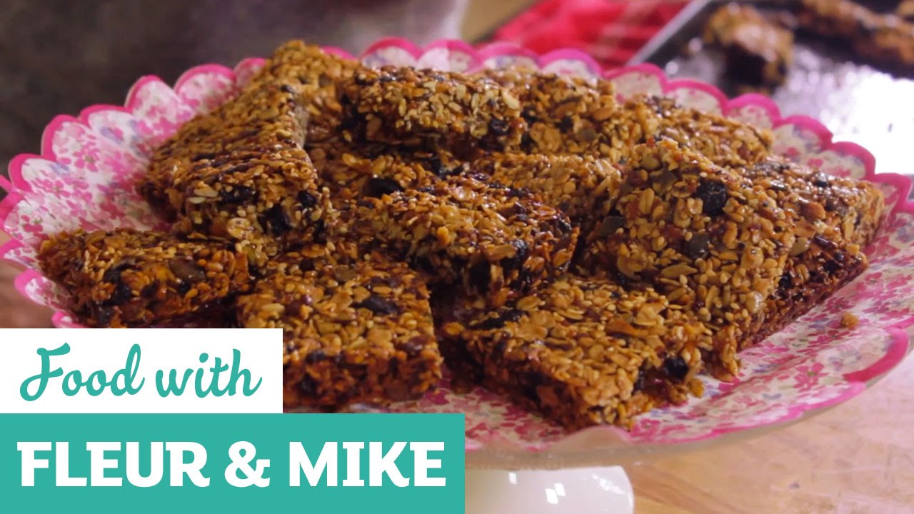 Mixed Seed & Apricot Flapjacks | Fleur & Mike