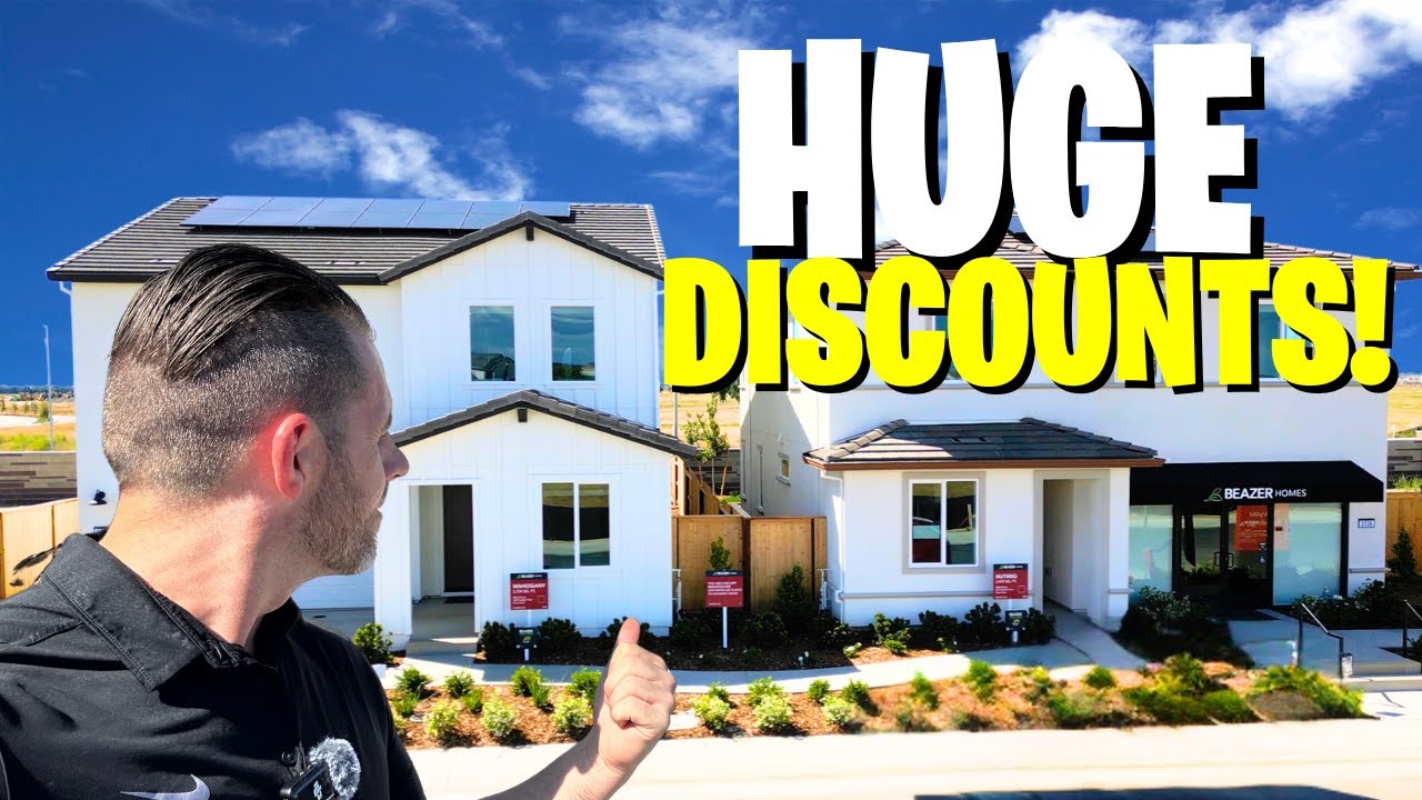 MASSIVE Summer Savings On These SACRAMENTO CALIFORNIA New Construction Homes FOR SALE