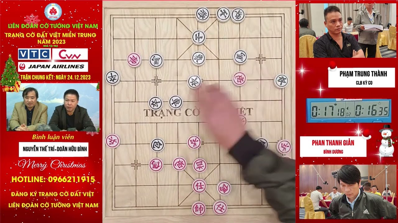 [CHUNG KẾT MIỀN TRUNG] PHAN THANH GIẢN VS. PHẠM TRUNG THÀNH (VÁN 2) | GIẢI TRẠNG CỜ ĐẤT VIỆT 2023