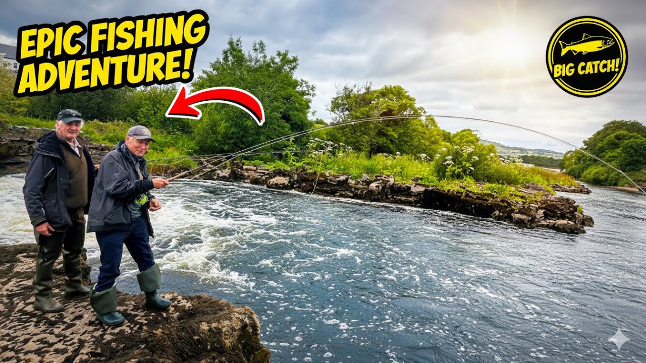 Epic Salmon on the Fly at Ballisodare Sligo | Fly Fishing in Ireland