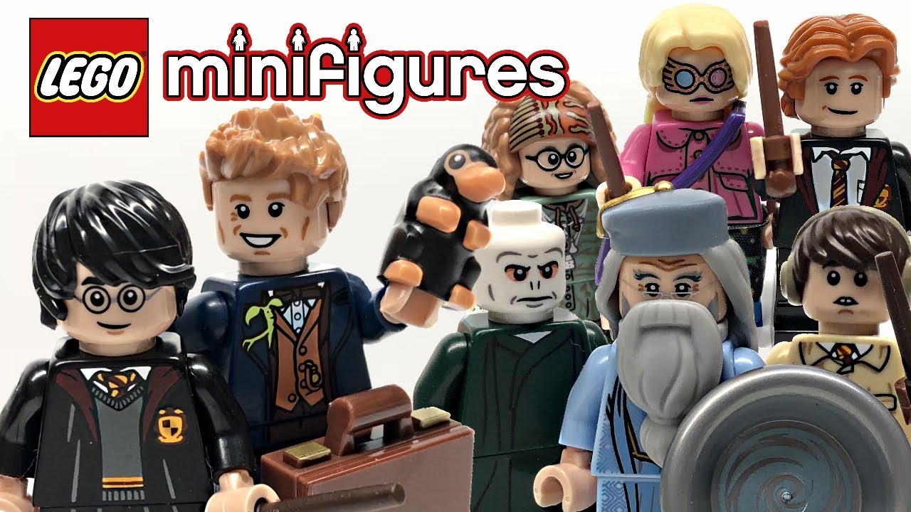 LEGO Harry Potter and Fantastic Beast Minifigures review! 2018 set 71022!