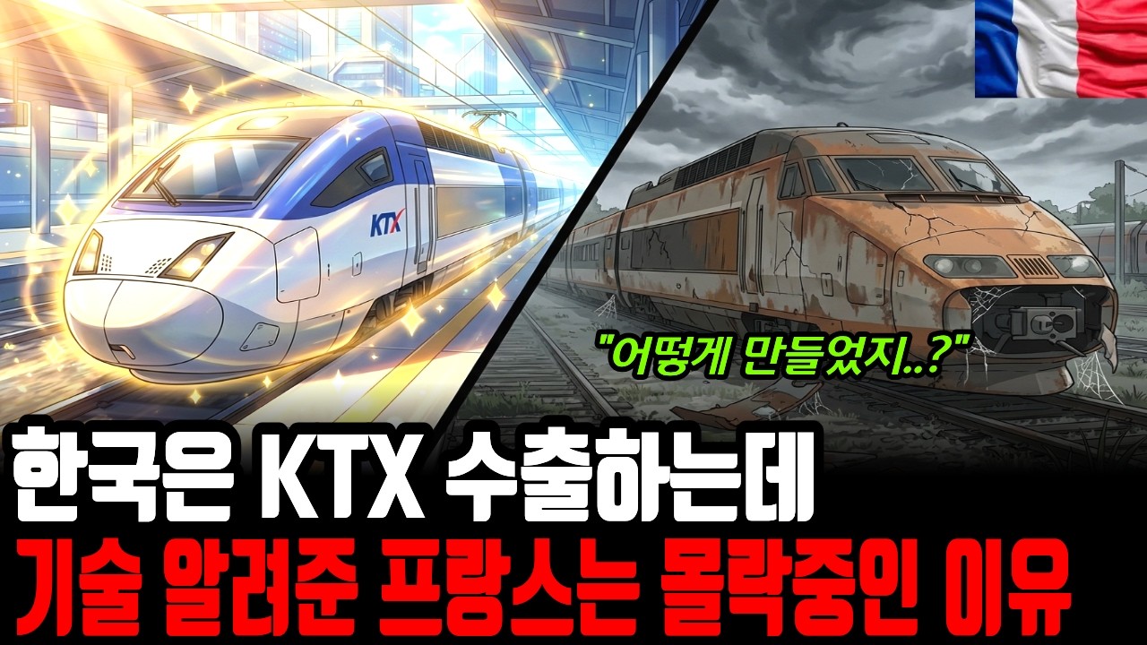 프랑스가 70년 공들인 모로코 철도 산업을 한국 KTX가 뺏어버린 소름 돋는 이유