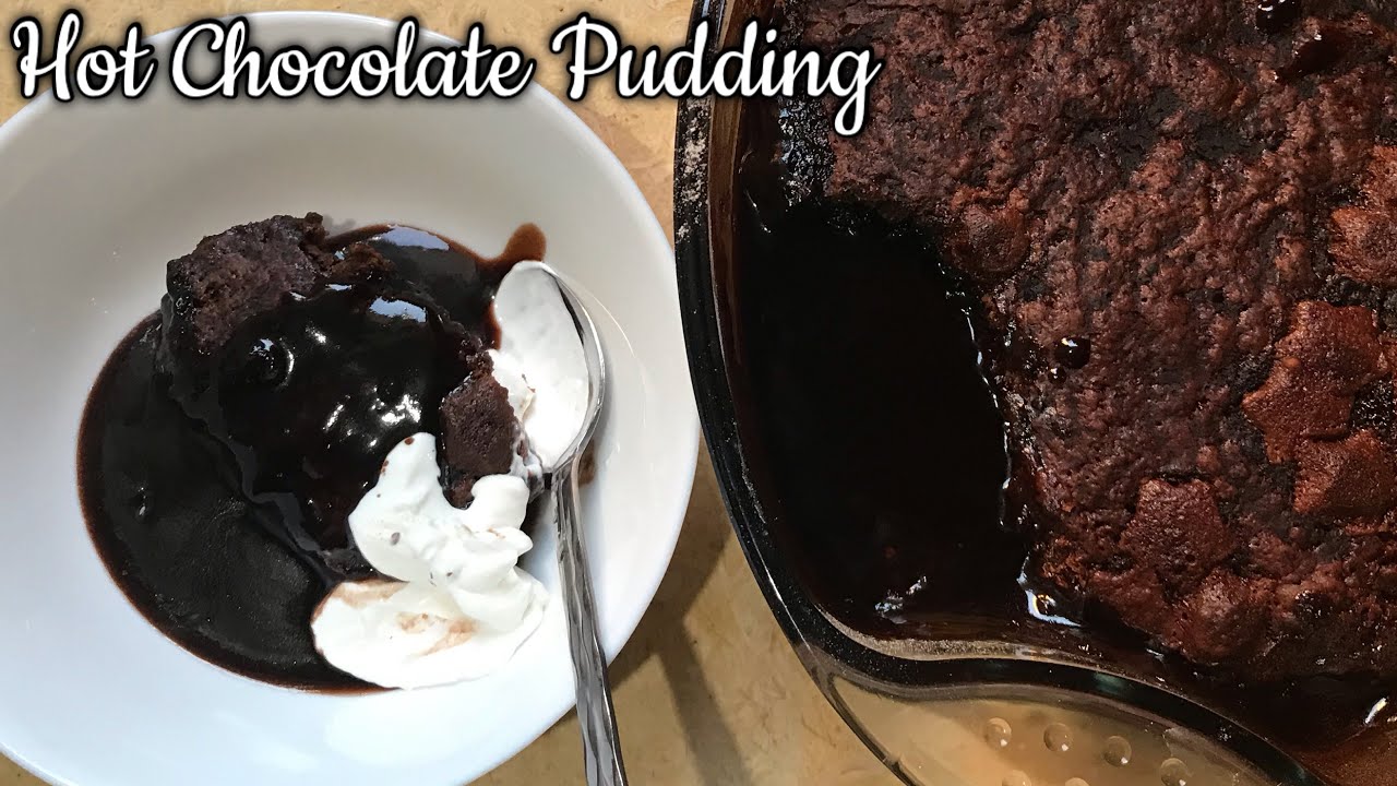 HOT CHOCOLATE PUDDING - WINTER RECIPE 5