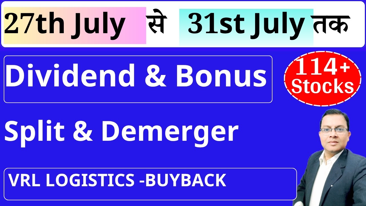 Top 114 Dividend stocks ,Bonus & Split I Upcoming dividend I Upcoming Bonus 2026 I Demerger Stocks